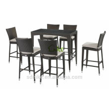 rattan furniture>bar tables and chairs